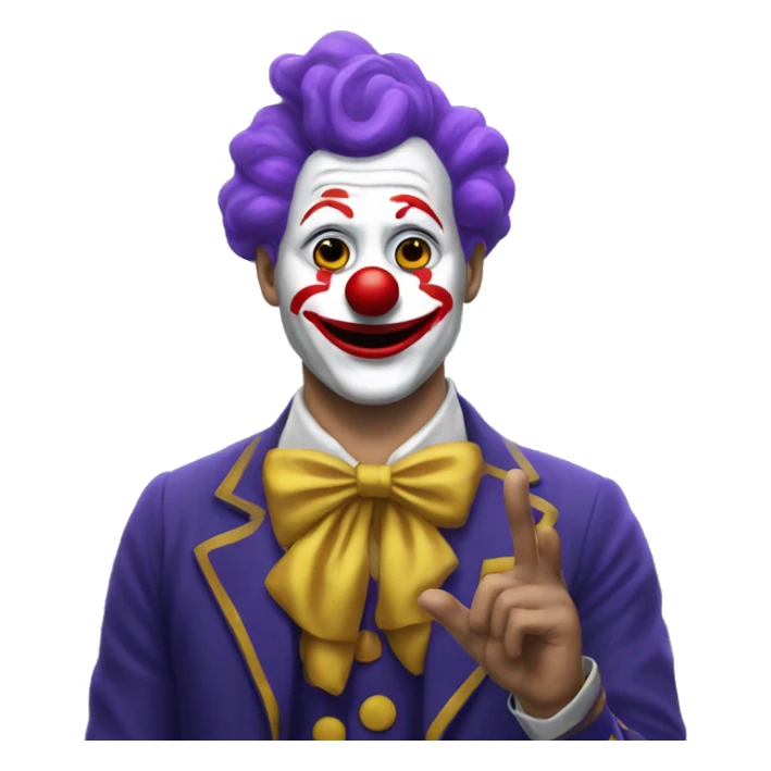 discord emoji clown salute sticker