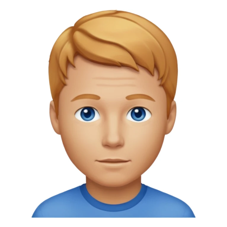 Brian Littrell with reddish blonde hair sticker