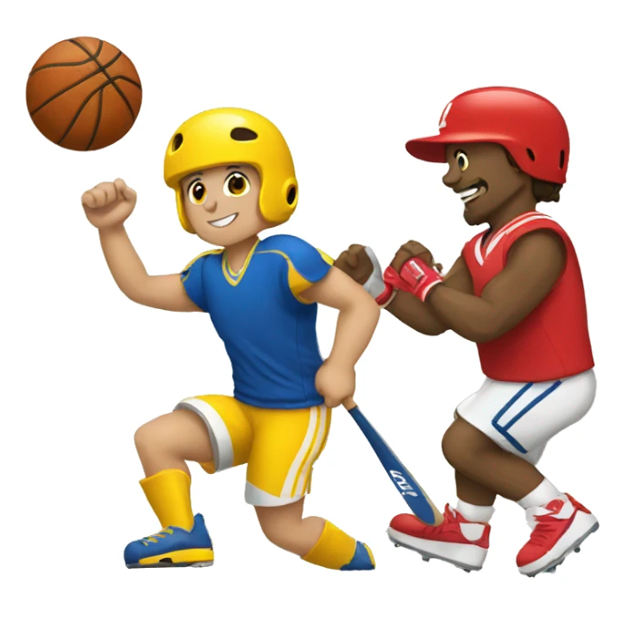 i love sports sticker