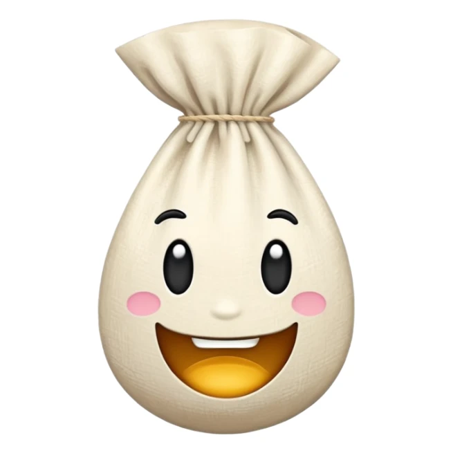 sugar sack without face sticker