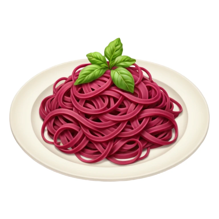 beetroot pasta sticker