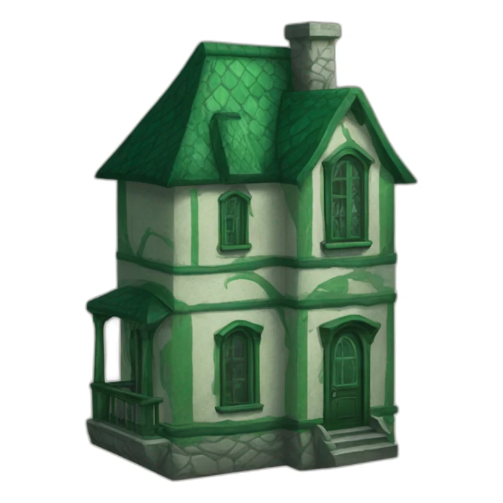 Slytherin house (in harry potter) logo  sticker