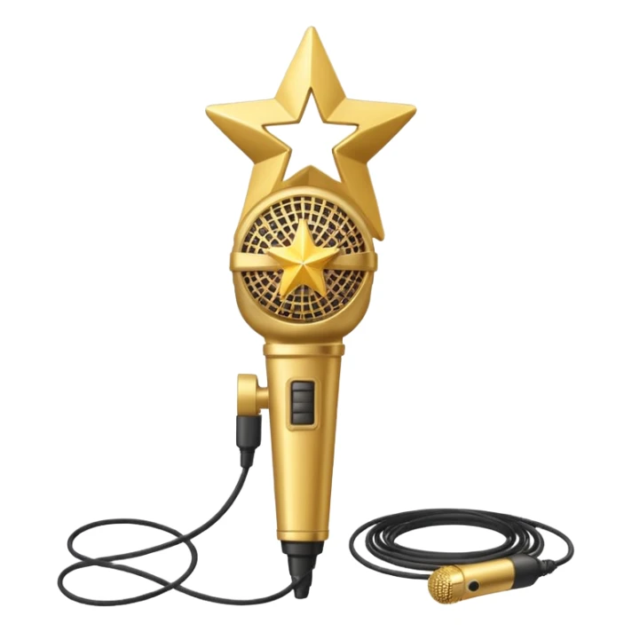 create-a-vibrant-and-dynamic-emoji-that-represents-pop-or-stage-vocal-performance.-the-design-should-feature-a-close-up-of-a-classic-stage-microphone-(retro-style)-with-a-lanyard,-set-against-a-star sticker