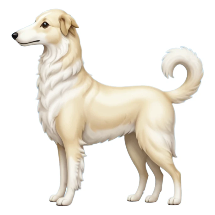 borzoi sticker