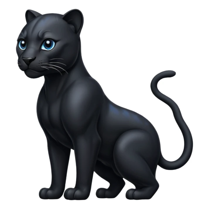 Pantera negra sticker