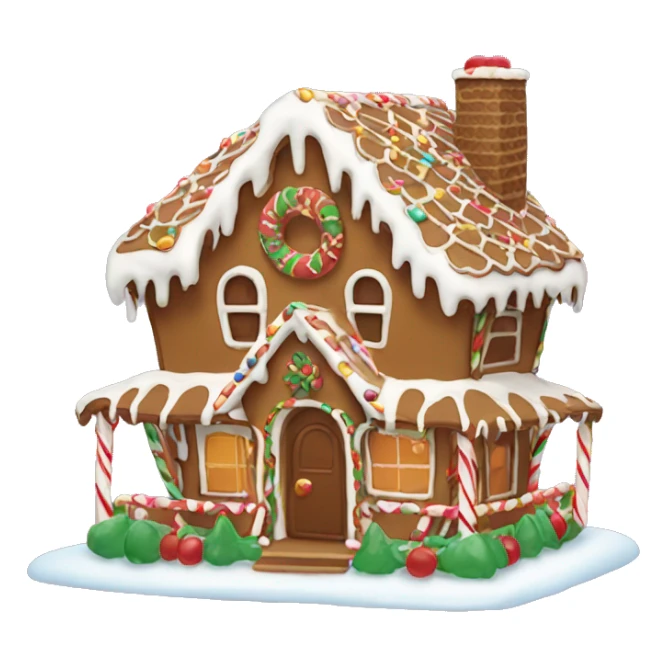 Gingerbread House sticker