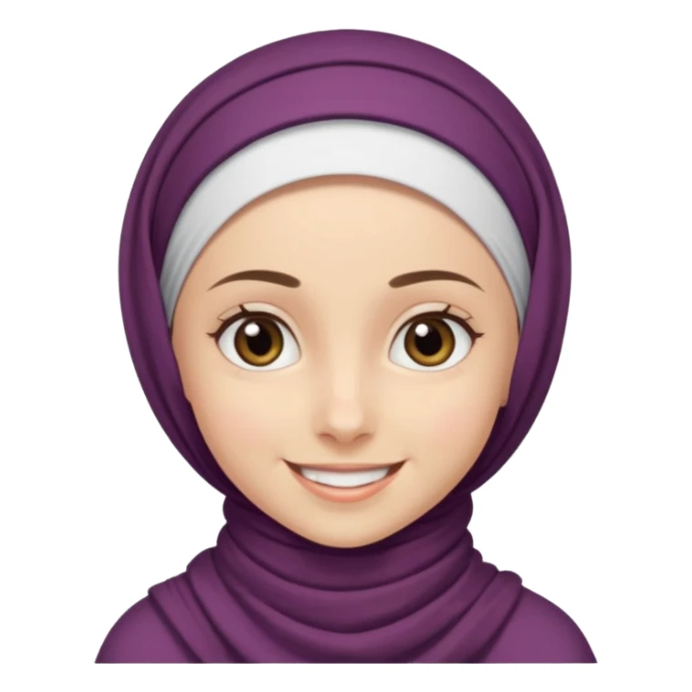 young modest jewish girl head covering tichel sticker
