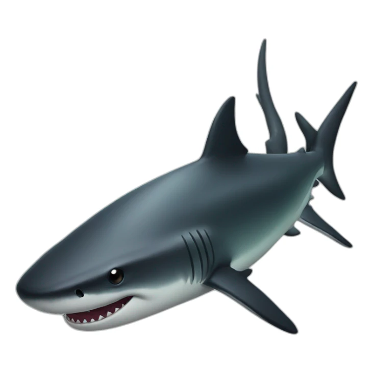 Black shark sticker