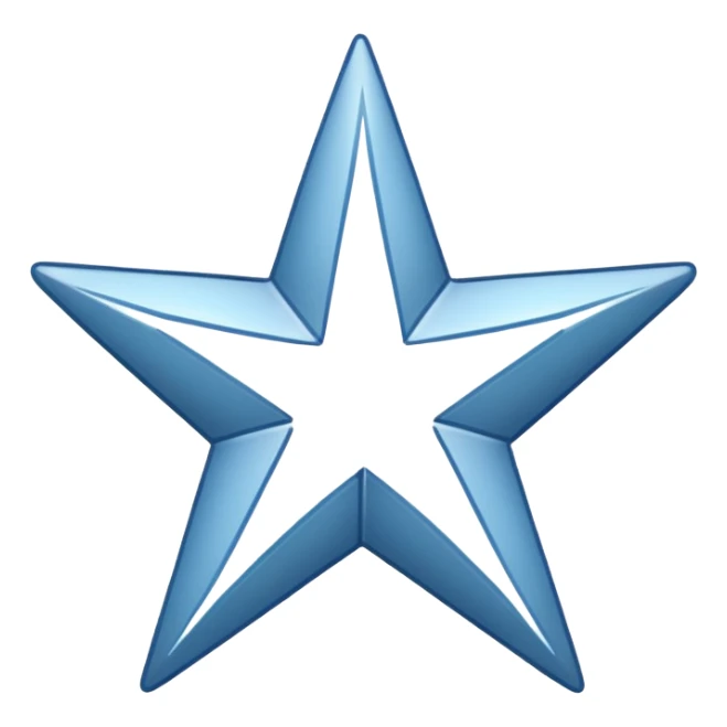 Generate me like a broken star in half or maybe three pieces but so people still can see it’s a star lie make it white outline and empty inside and same thing with a star make two emojis sticker