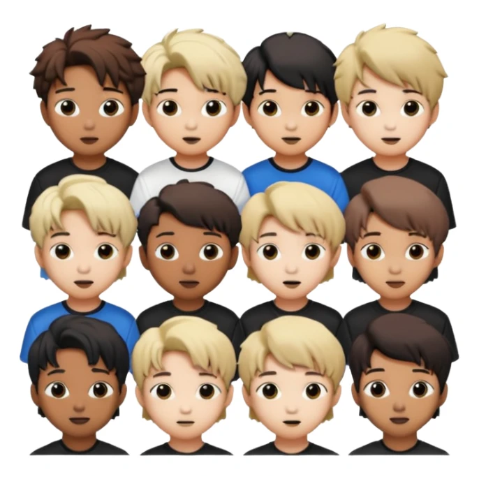 Stray kids from k pop sticker