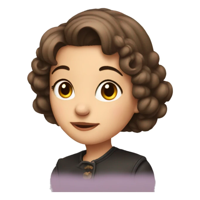 Feinstein the girl mouse  sticker