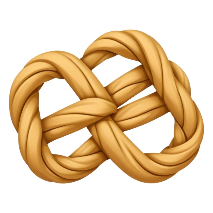 a "Y" in the shape of a knot sticker