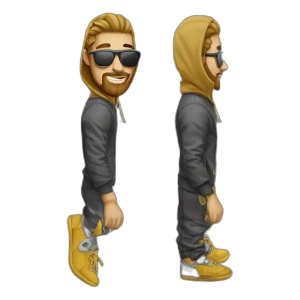 mens street wear sticker