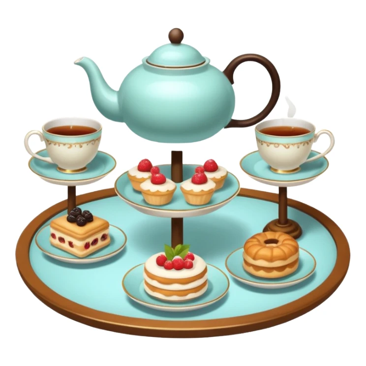 tea party sticker