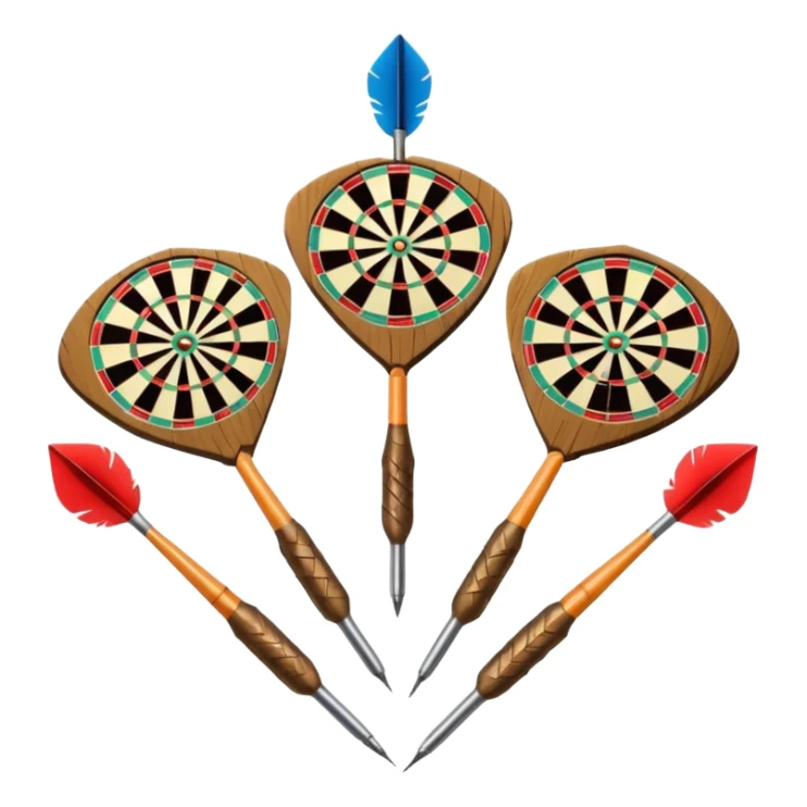 Darts sticker
