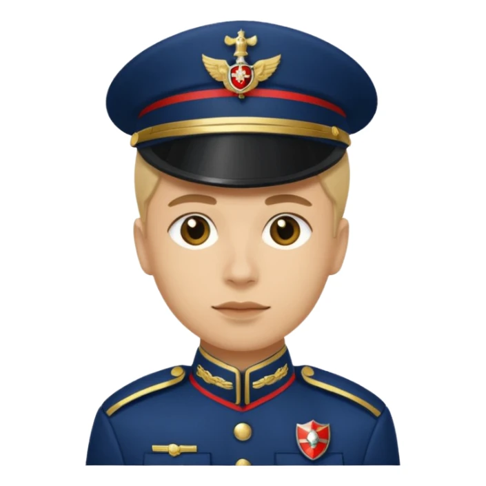 Creamele con la divisa da Carabiniere non da polizia  sticker