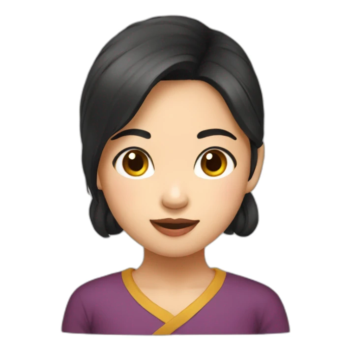 Thai sazubazi girl sticker