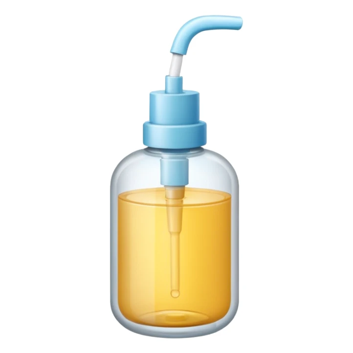 three cosmetic products side by side (a pump bottle, a small round jar with a lid, and a squeeze tube) sticker