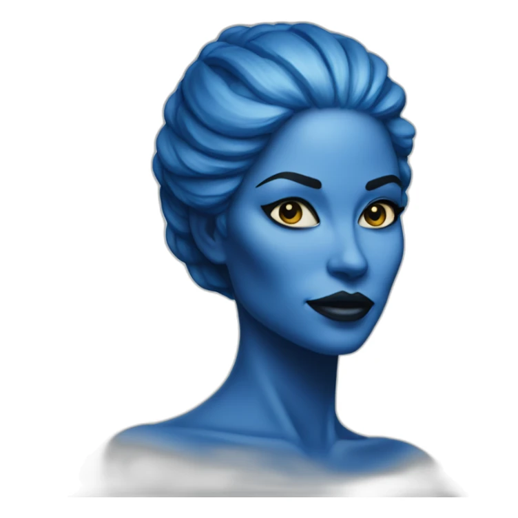 Mystique powers woman sticker