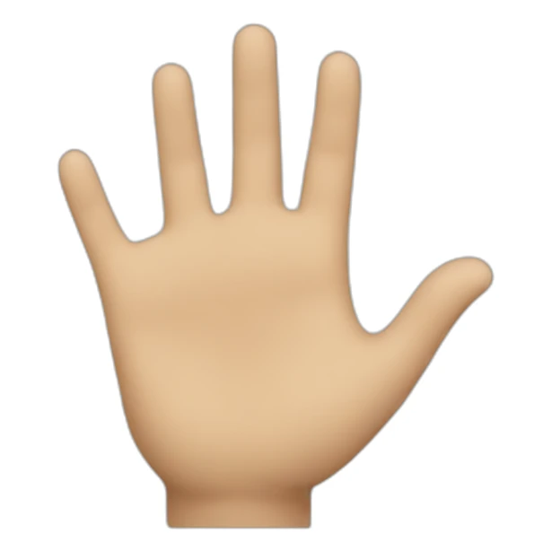 an emoji that salutes with two hands sticker