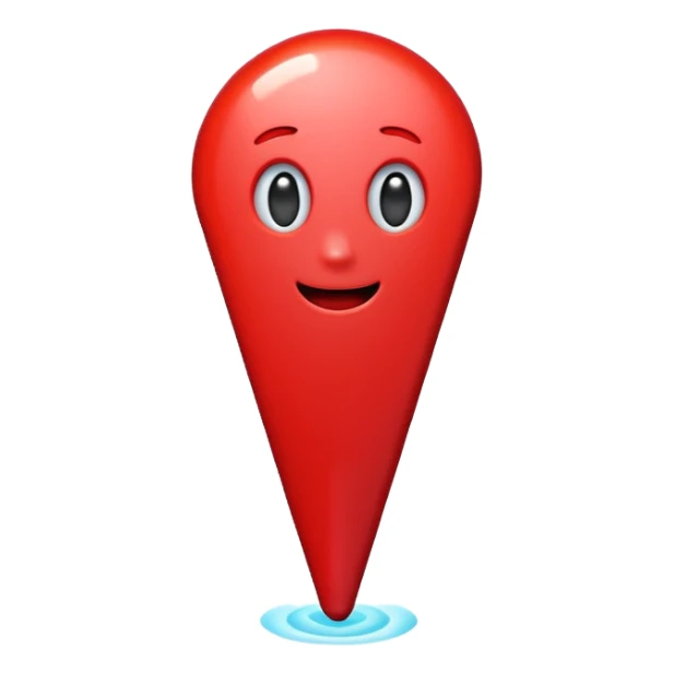 A bright red exclamation (!) mark emoji, glossy, 3D, cartoon style, vibrant colors, smooth shading, simple background, high detail, cute and expressive
 sticker