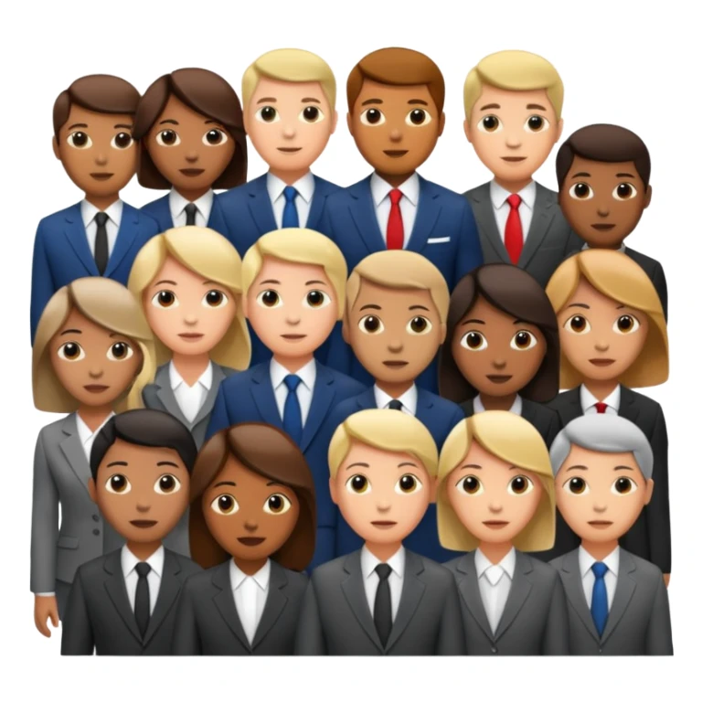 group of people, media agency sticker