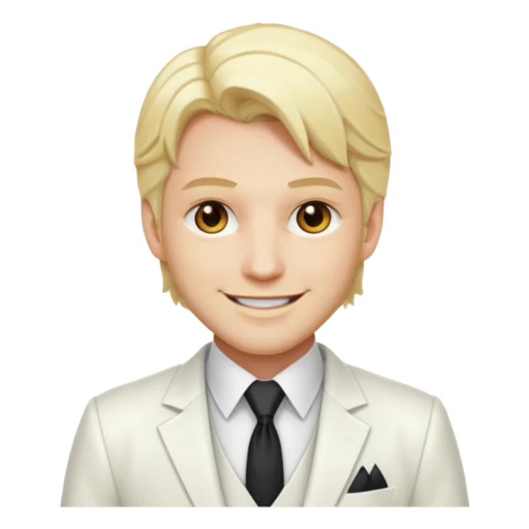 Lucifer Morningstar from Hazbin Hotel sticker