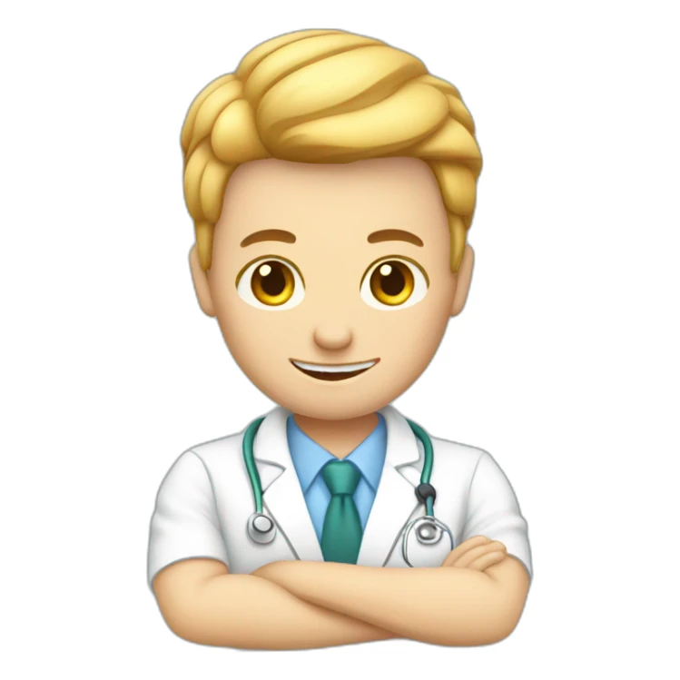 white skin chiropractor being professional compete body sticker