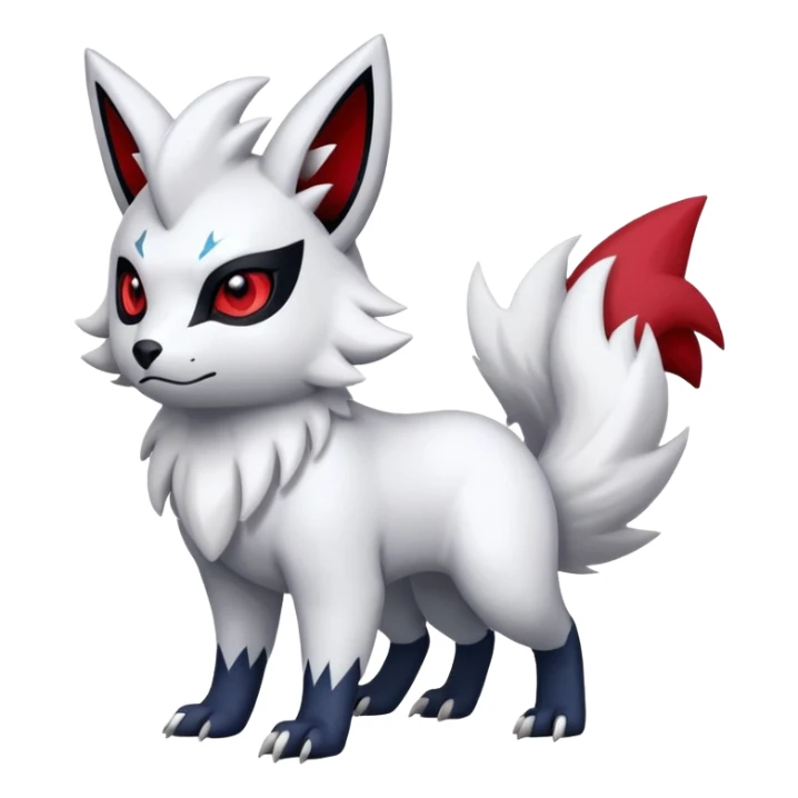 Absol-Zorua-Zangoose-Hybrid (Full body) sticker