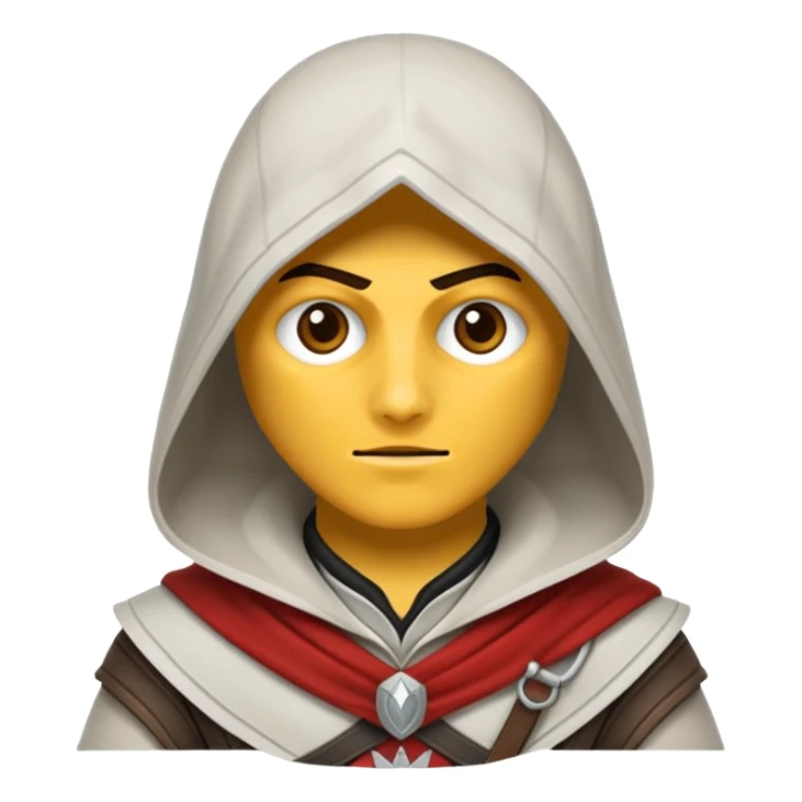Assassin creed emoji smaler smaler sticker