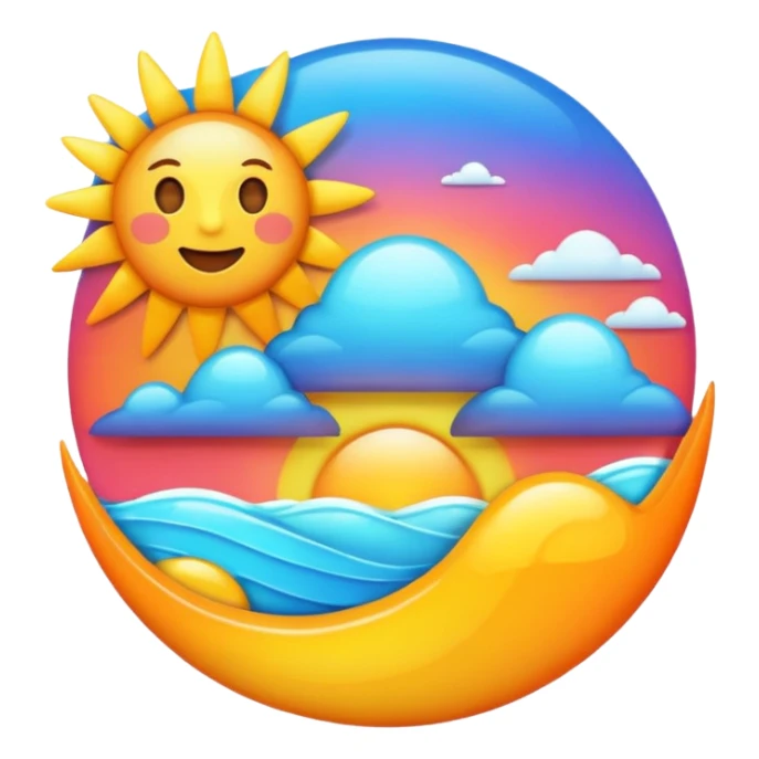 🌅
make in 3d glosssy look  high resolotion sticker