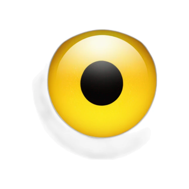 Design an emoji for laser vision correction on eyes sticker
