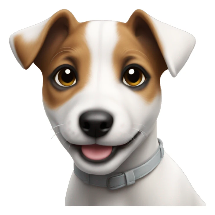 The sweetest very small puppy jack Russell terrier sticker