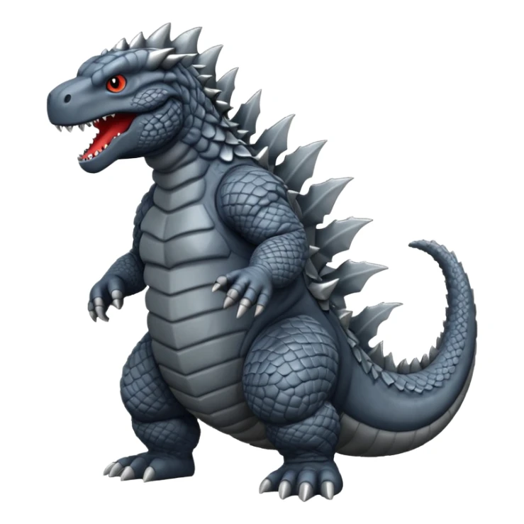 Godzilla sticker
