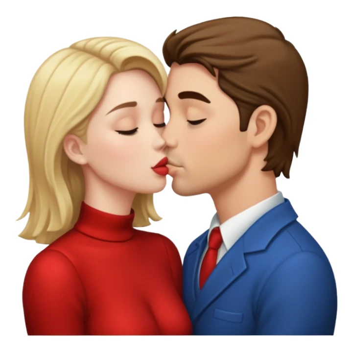 make them kiss, and they shall be dressed sticker