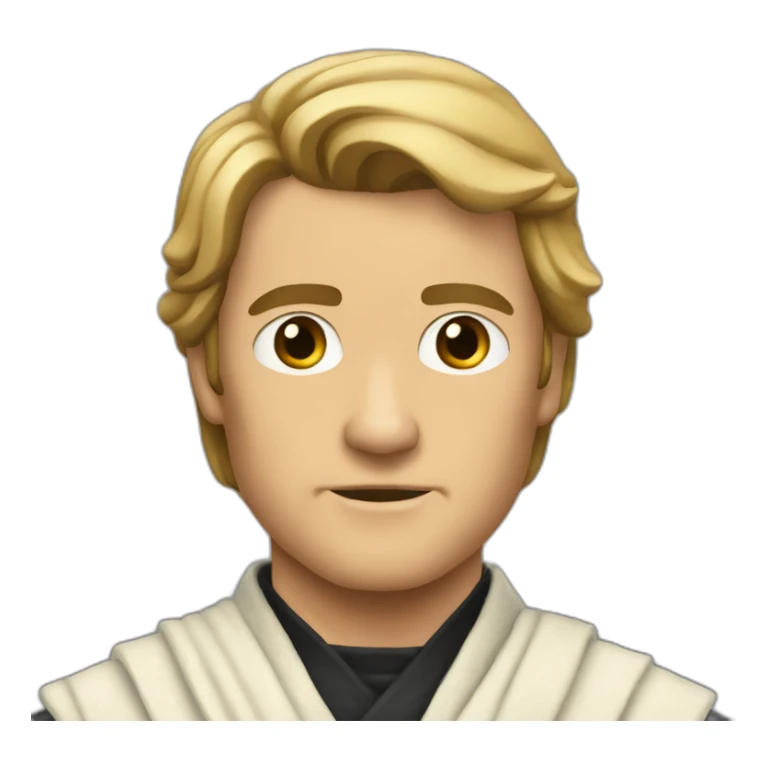 Master Skywalker, there’s too many of them, what are we going to do? sticker