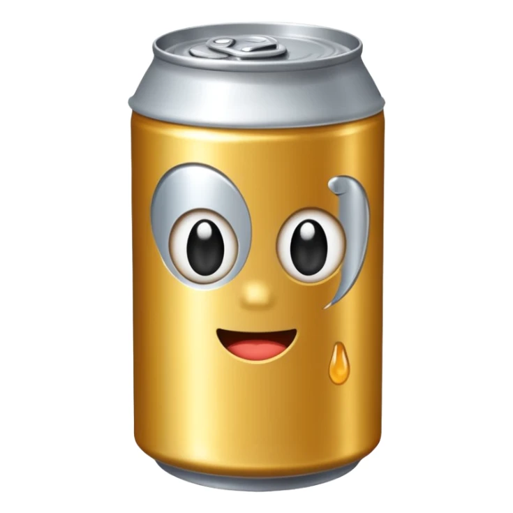 Un fut métallique de bière sticker