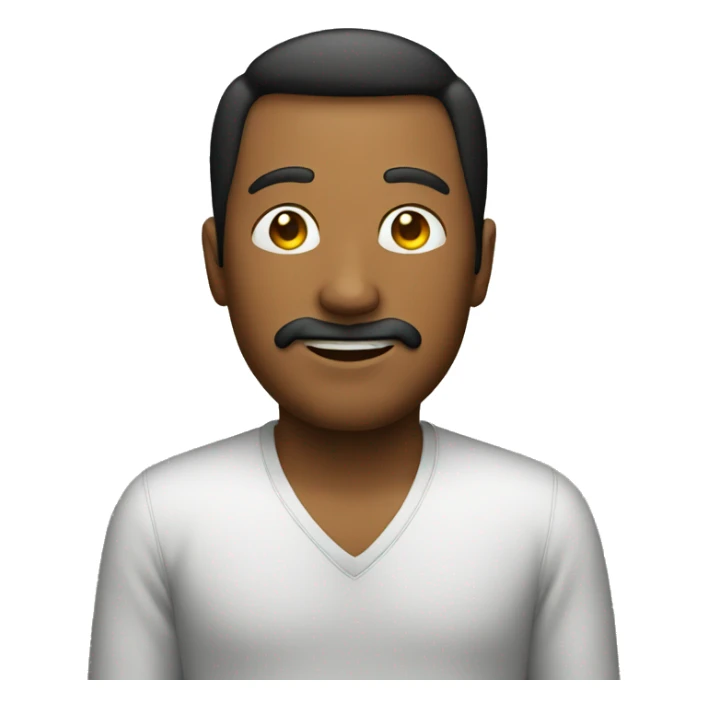 man on a room  sticker