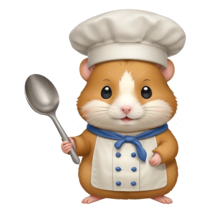 A hamster who cooks soup sticker