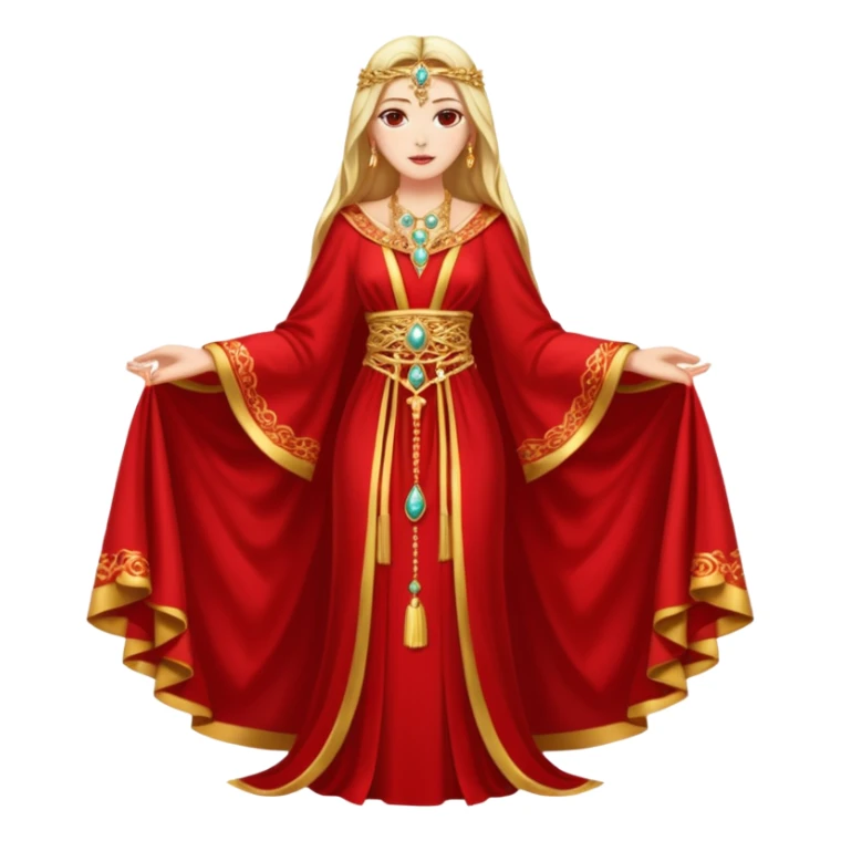 diosa tanit de cuerpo entero sticker