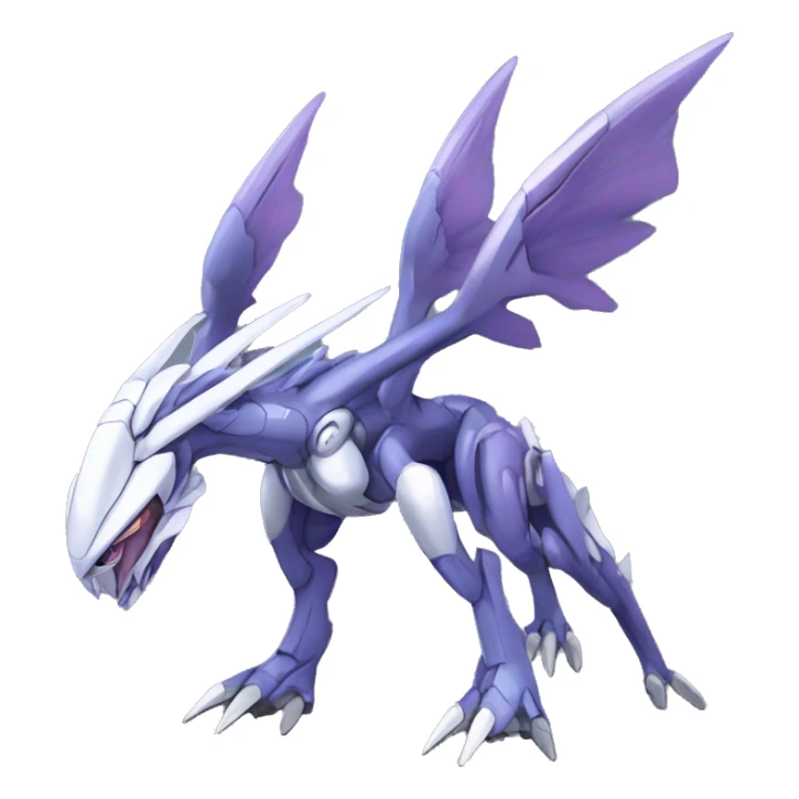  Cool Cute Edgy Futuristic Ethereal Digimon-Genesect-Dialga-Reptile full body sticker