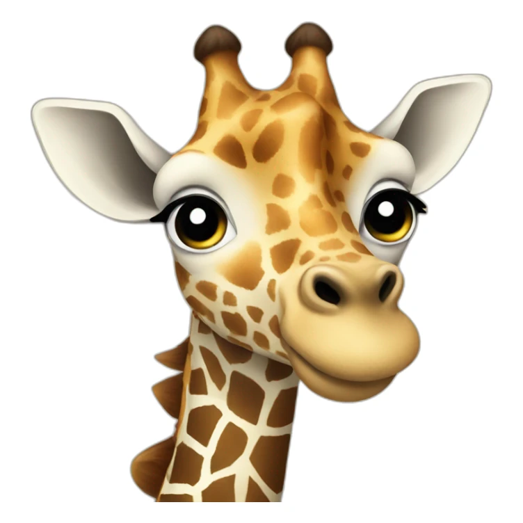 giraffe sticker