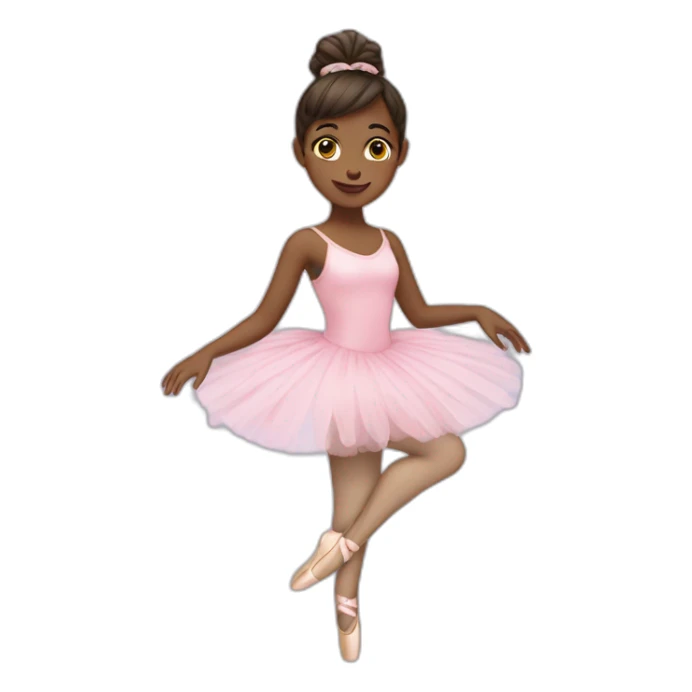 ballerina with hairy feet sticker