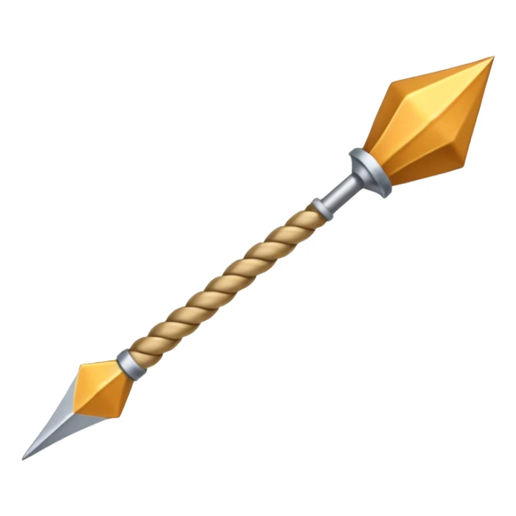 Rope Dart – Long rope with metal dart tied at the end.
 sticker