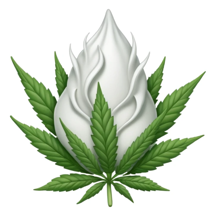 white color marijuana, no color sticker