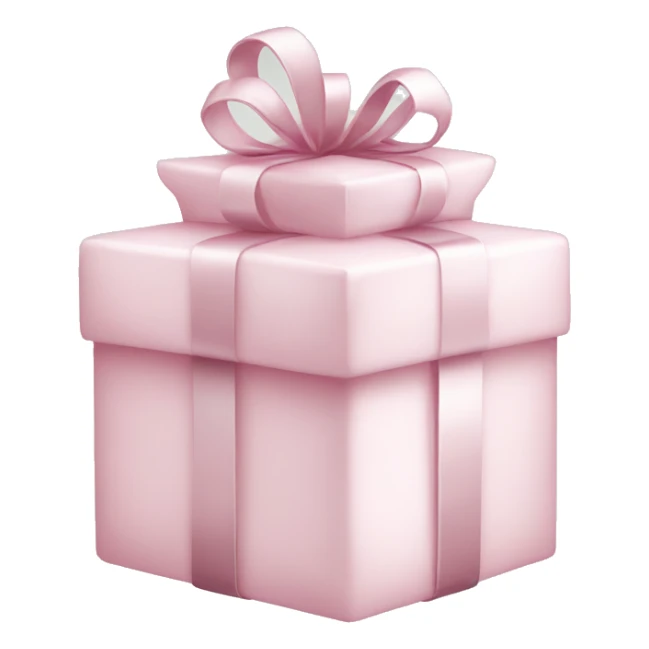 Light pink Christmas gifts under a white Christmas tree  sticker
