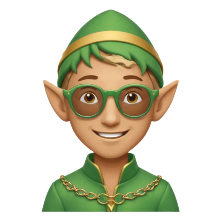 elf male legolas terminator summer wibe sunglasses sticker