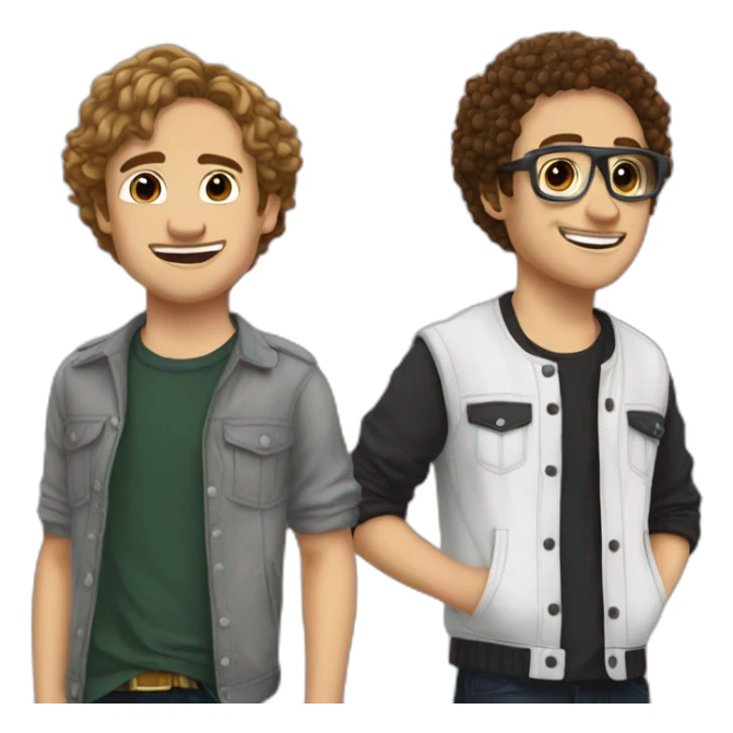 McFly & Carlito (French YouTubers) sticker