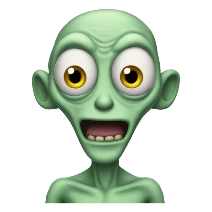 Roger the alien from american dad sticker