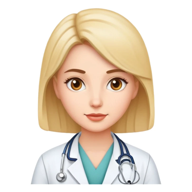 vet doctor woman sticker